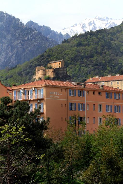Hotel De La Paix Corte  Bagian luar foto